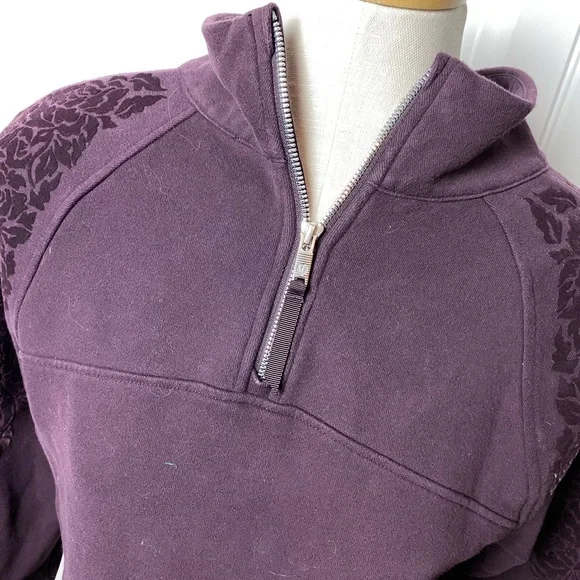 Lululemon Sweatshirt Floral Flock Pullover - Picture 7 of 12